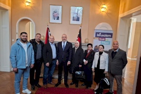 الوزير تلتقي السفير عرفة في برلين وتشارك في فعاليات التضامن مع الشعب الفلسطيني