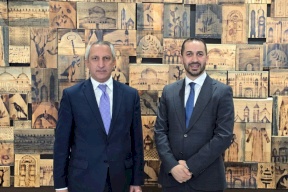 بنك القدس يستقبل السفير التركي لدى فلسطين