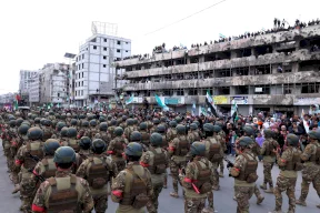 إسرائيل تدرس الرد على هتافات جنود سوريين لغزة في ذكرى سقوط الأسد