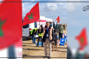 غزة.. تنظيم حملة "شتاء دافئ" لفائدة نازحين فلسطينيين بتمويل من مؤسسات مغربية