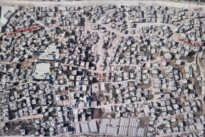 قرار عسكري إسرائيلي بهدم 25 بناية في مخيم نور شمس 