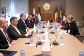 محافظ سلطة النقد يطلع القنصلين البلجيكي والسويدي على أخر تطورات القطاع المصرفي الفلسطيني  