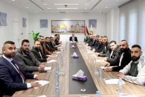 الشيخ يستقبل سكرتاريا الشبيبة الفتحاوية ويشيد بنجاح الانتخابات وتعزيز الدور الشبابي