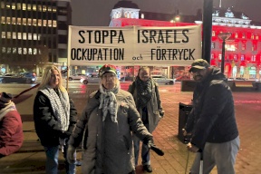 من كنيسة المهد إلى هلسنجبوري السويدية: وفقة تضامنية دعمًا للشعب الفلسطيني