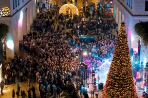 اختتام فعاليات موسم الميلاد "نور وبسمة" في كيوسنتر روابي