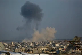 غارات إسرائيلية على حي الزيتون في غزة