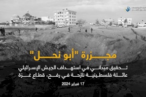 تحقيق: غارة إسرائيلية قتلت 15 فردا من عائلة "أبو نحل" في غزة