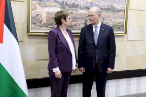 Mustafa Discusses with the President of the European Bank for Reconstruction and Development Enhancing Cooperation Prospects