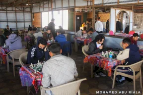 After More than Two Years of War on the Gaza Strip, the Return and Loyalty Chess Championship Kicks Off in Gaza