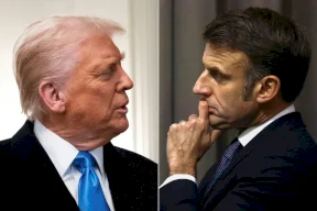 ترامب يُهاجم ماكرون: "سيكون خارج مكتب الرئاسة قريباً"