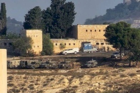 مستوطنون يقتحمون موقع ترسلة المخلاة جنوب جنين