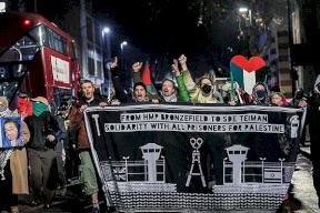 بريطانيا: اعتقال محتجين داعمين لمضرب عن الطعام من حركة "فلسطين أكشن"