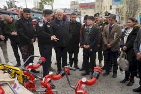 برعاية وحضور وزير الداخلية اللواء زياد هب الريح.. الدفاع المدني يتسلم معدات إنقاذ عاجلة بمنحة كورية