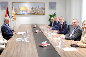 الشيخ يبحث مع مدير عام برنامج الأمم المتحدة الإنمائي آفاق تعزيز الشراكة التنموية