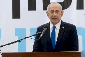 نتنياهو يستخدم تعبير توراتي لسيطرة إسرائيل من خلال محور جديد يعمل على بنائه بالمنطقة