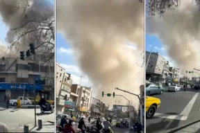 (محدث): فيديو: إسرائيل وأميركا تقصفان إيران والأخيرة تبدأ بالرد وسط غموض بشأن قياداتها