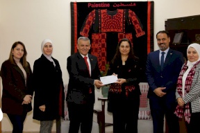 البنك الإسلامي الفلسطيني يقدم دعمه لجمعية إنعاش الأسرة