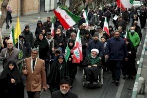 في ظهور نادر لمسؤول إيراني خلال الحرب... لاريجاني يشارك بمسيرة «يوم القدس» بطهران