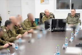 زامير يصدق على خطط جديدة لتعميق العملية البرية في لبنان