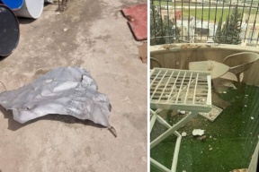 سقوط شظايا صواريخ في مخيم قلنديا وكفر عقب
