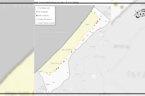 32 نقطة عسكرية و10 أميال من السواتر الترابية: الجيش الإسرائيلي يقيم خط حدود جديد داخل غزة.. هكذا يبدو