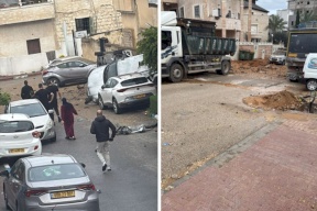 كفر قاسم: 5 جرحى جراء شظايا صاروخية واستمرار عمليات البحث الميداني (فيديو) 