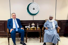 The Secretary-General of the Organization of Islamic Cooperation Receives Ambassador Dwaas Dwaas on the Occasion of Assuming His Duties
