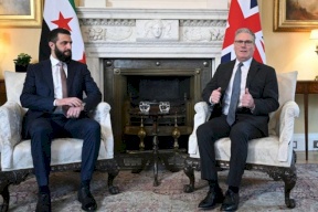 الشرع من لندن: سوريا ستبقى خارج دائرة الحرب ما لم تُستهدف مباشرة