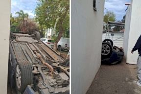 سقوط شظايا رؤوس عنقودية إيرانية في 10 مواقع بتل أبيب (فيديو)