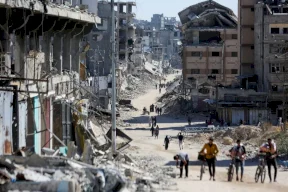 Le Conseil de la paix discute avec DP World de projets de reconstruction à Gaza