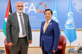 Palestine lors de la conférence de la FAO à Rome : Renforcer la résilience agricole et les partenariats internationaux