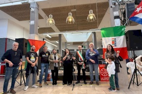 Fatah participe aux célébrations de la ville de Colleferro à l'occasion de la fête de la libération de l'Italie du fascisme