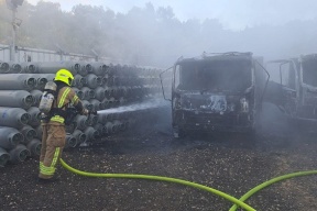 Daliat al-Karmel : Enquête sur l'incendie de camions et de réservoirs de gaz