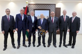 أعضاء مجلس إدارة سلطة النقد يؤدون اليمين القانونية أمام الرئيس (صور)
