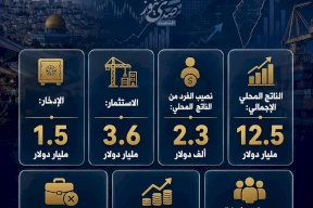 أداء الاقتصاد الفلسطيني في 2025