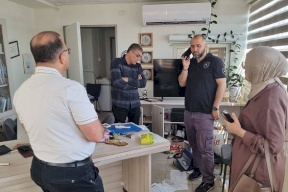 Vandalisme et vol au département des services sociaux d'Um al-Fahm