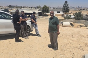 הרס של כ-20 בתים למשפחת אל-אפסח בכפר אל-סר בנגב