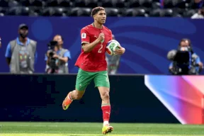 هدف حكيمي يمنح سان جيرمان رقما مميزا في كأس العالم