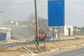 3 شهداء ومصابون إثر قصف الاحتلال مركبة وسط قطاع غزة