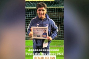  اللاعب الفلسطيني عمر أصلان ينضم إلى نادي بريمن الألماني  ويطمح لتمثيل منتخب بلاده فلسطين 