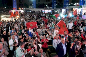 الفلسطينيون يردون الوفاء بالوفاء لأسود الأطلس.. الأعلام المغربية زينت شوارع القدس ورام الله والخليل وغزة