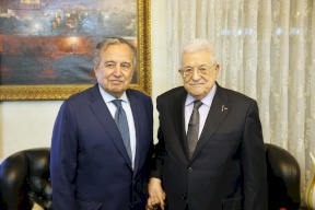 Le président Abbas reçoit le secrétaire général de la Ligue des États Arabes et discute de la situation en Palestine