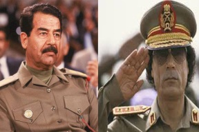 مفاجأة..هل حاول القذافي تهريب صدام حسين من سجنه؟