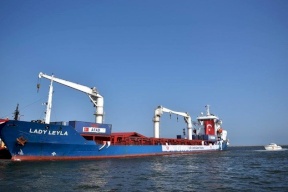 سفينة مساعدات تركية جديدة إلى غزة قبل عيد الفطر