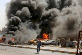 20 قتيلا في تفجير وسط العراق
