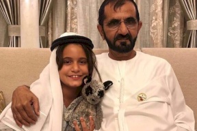 صورة| حاكم دبي الشيخ محمد بن راشد يسأل: وين عقالي؟