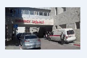 جيش الاحتلال يقتحم مجمع فلسطين الطبي برام الله