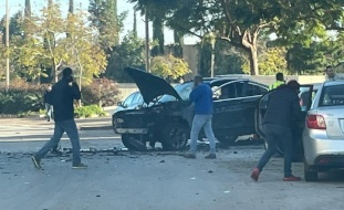 إصابة امرأة وطفلة بانفجار سيارة في رحوفوت