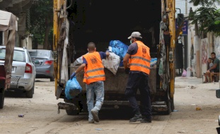 خطة جديدة لجمع وترحيل النفايات في غزة