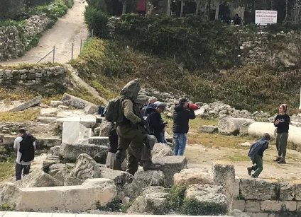 مقاومة الجدار والاستيطان: الاحتلال يثبت أمر الاستيلاء على آثار سبسطية